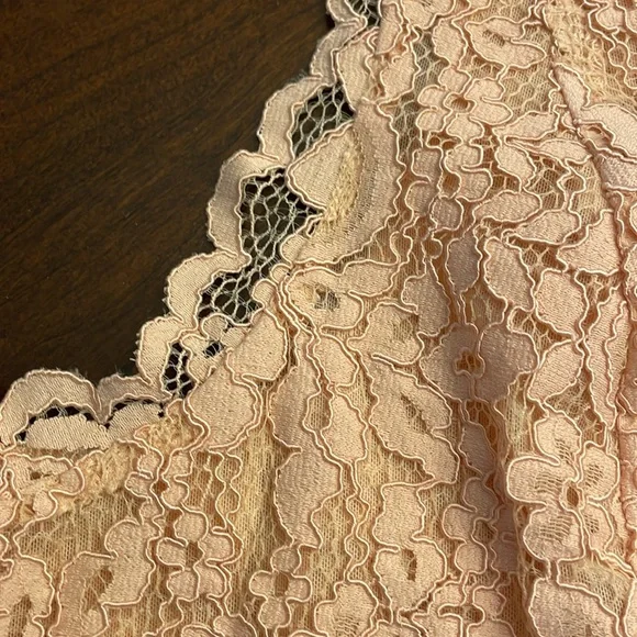 Blushing Lace Smocked Top by Express - Picture 14 of 16